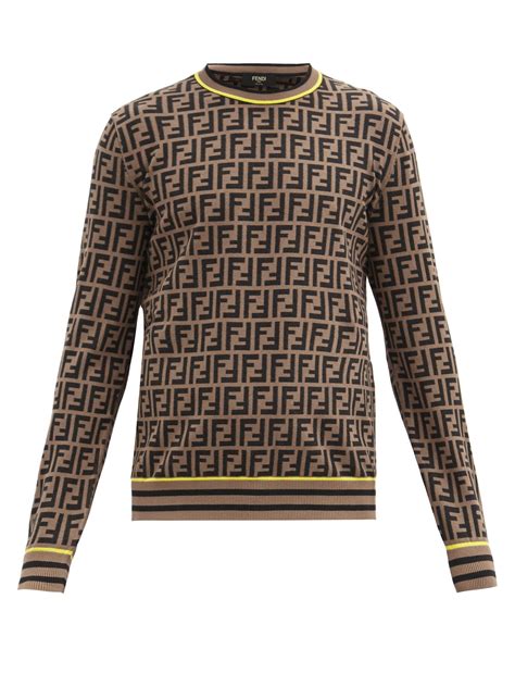 sweater fendi hombre|fendi sweater men's sale.